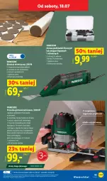 Gazetka promocyjna Lidl - Katalog ważny od 13.07 - Gazetka - ważna od 18.07 do 18.07.2026 - strona 51 - produkty: Parkside, Top, Noż, Gra, Frezarka, Szyna, Płyta, Podkład