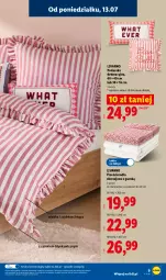 Gazetka promocyjna Lidl - Katalog ważny od 13.07 - Gazetka - ważna od 18.07 do 18.07.2026 - strona 9 - produkty: Sok, Ivar, Poduszka dekoracyjna, Materac, Prześcieradło, Tera, Poduszka