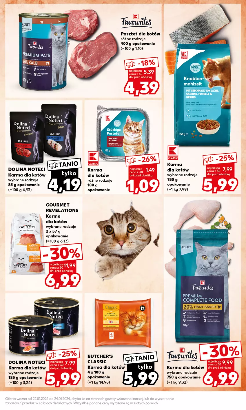 Gazetka promocyjna Kaufland - Mocny Start - ważna 22.01 do 24.01.2024 - strona 23 - produkty: Butcher's, Pasztet, Sos