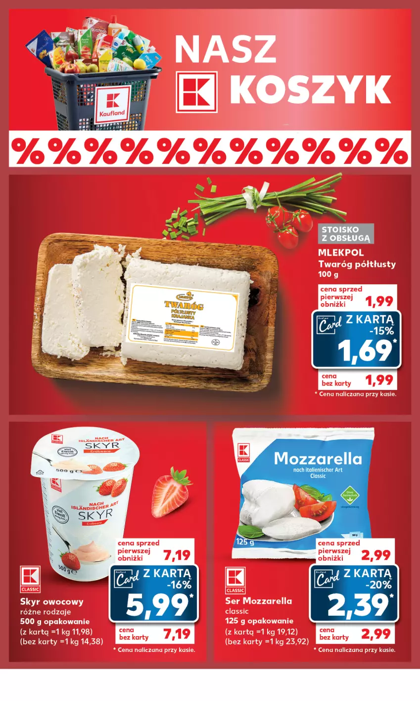 Gazetka promocyjna Kaufland - Mocny Start - ważna 22.01 do 24.01.2024 - strona 26 - produkty: Mozzarella