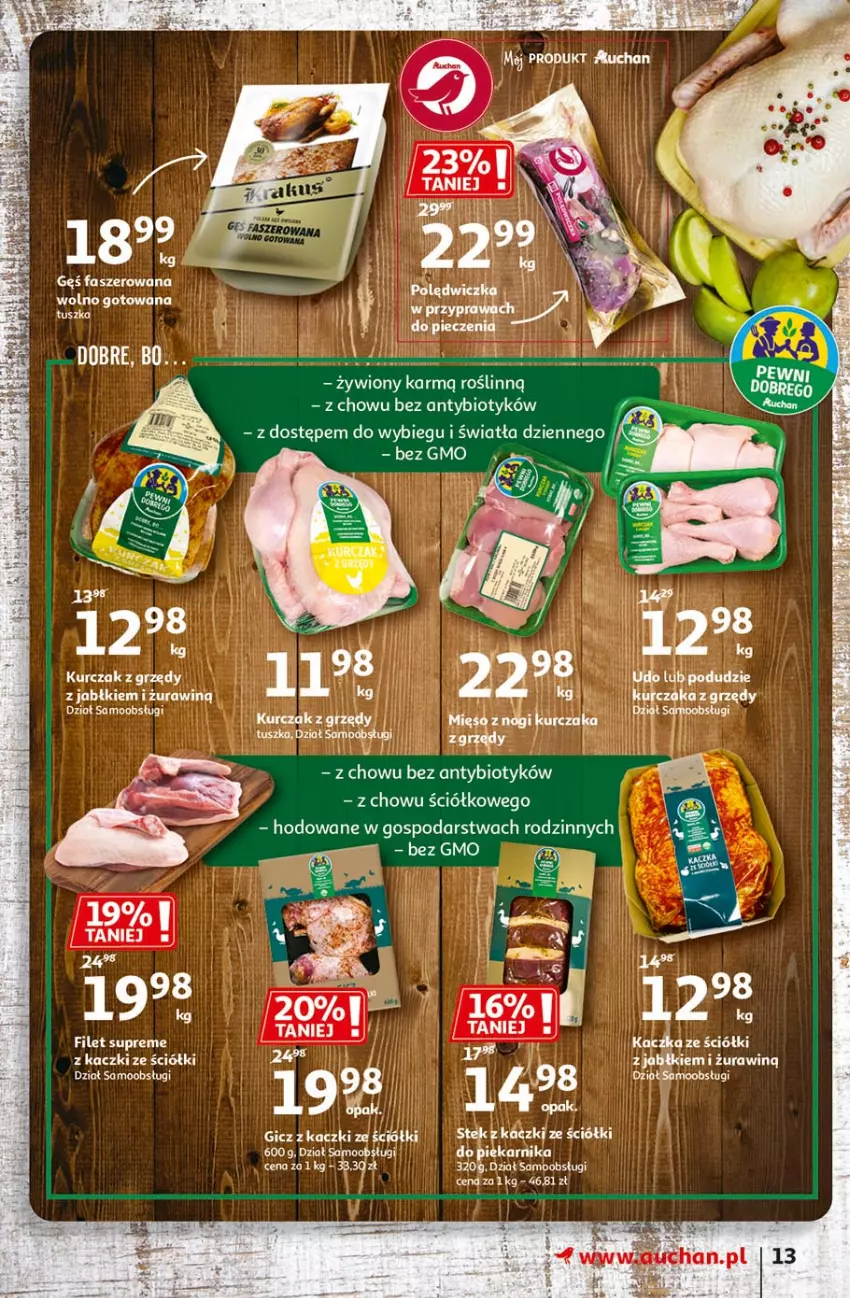 Gazetka promocyjna Auchan - Zbijamy ceny 2 Hipermarkety - ważna 21.01 do 27.01.2021 - strona 13