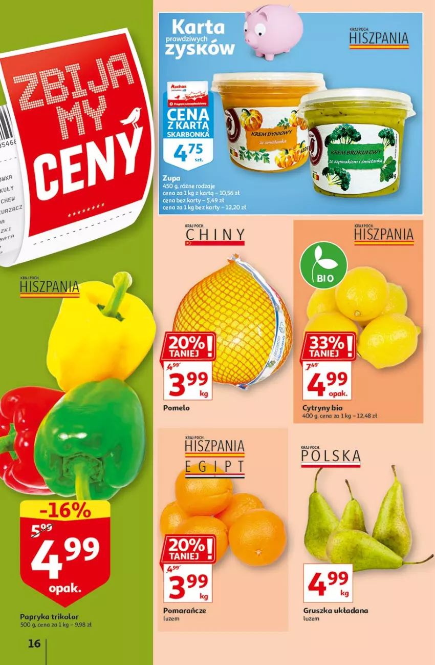 Gazetka promocyjna Auchan - Zbijamy ceny 2 Hipermarkety - ważna 21.01 do 27.01.2021 - strona 16