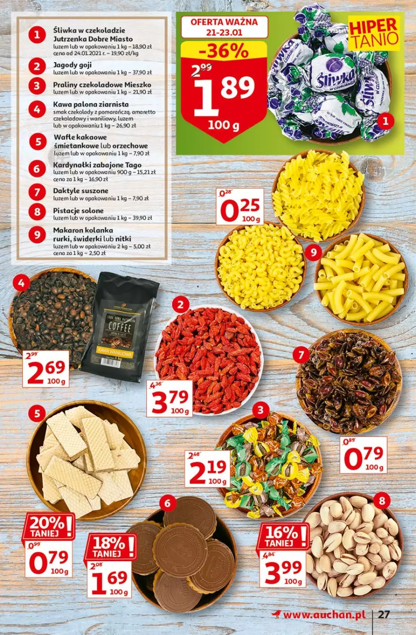 Gazetka promocyjna Auchan - Zbijamy ceny 2 Hipermarkety - ważna 21.01 do 27.01.2021 - strona 27