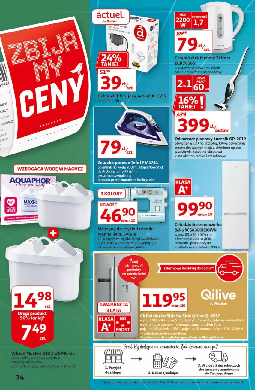 Gazetka promocyjna Auchan - Zbijamy ceny 2 Hipermarkety - ważna 21.01 do 27.01.2021 - strona 34