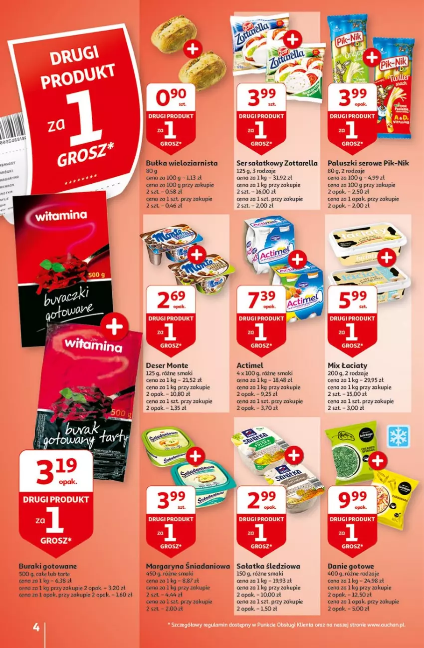 Gazetka promocyjna Auchan - Zbijamy ceny 2 Hipermarkety - ważna 21.01 do 27.01.2021 - strona 4