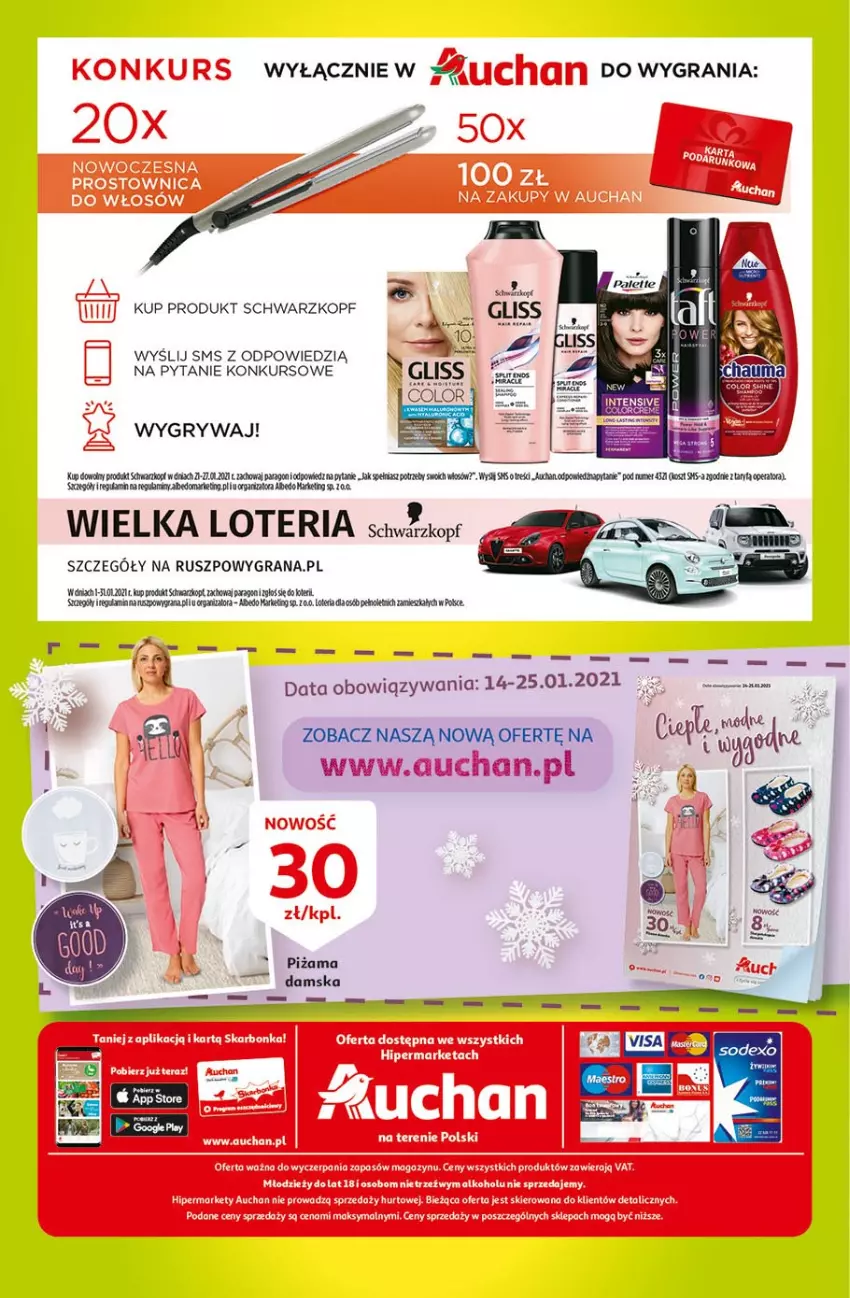 Gazetka promocyjna Auchan - Zbijamy ceny 2 Hipermarkety - ważna 21.01 do 27.01.2021 - strona 40