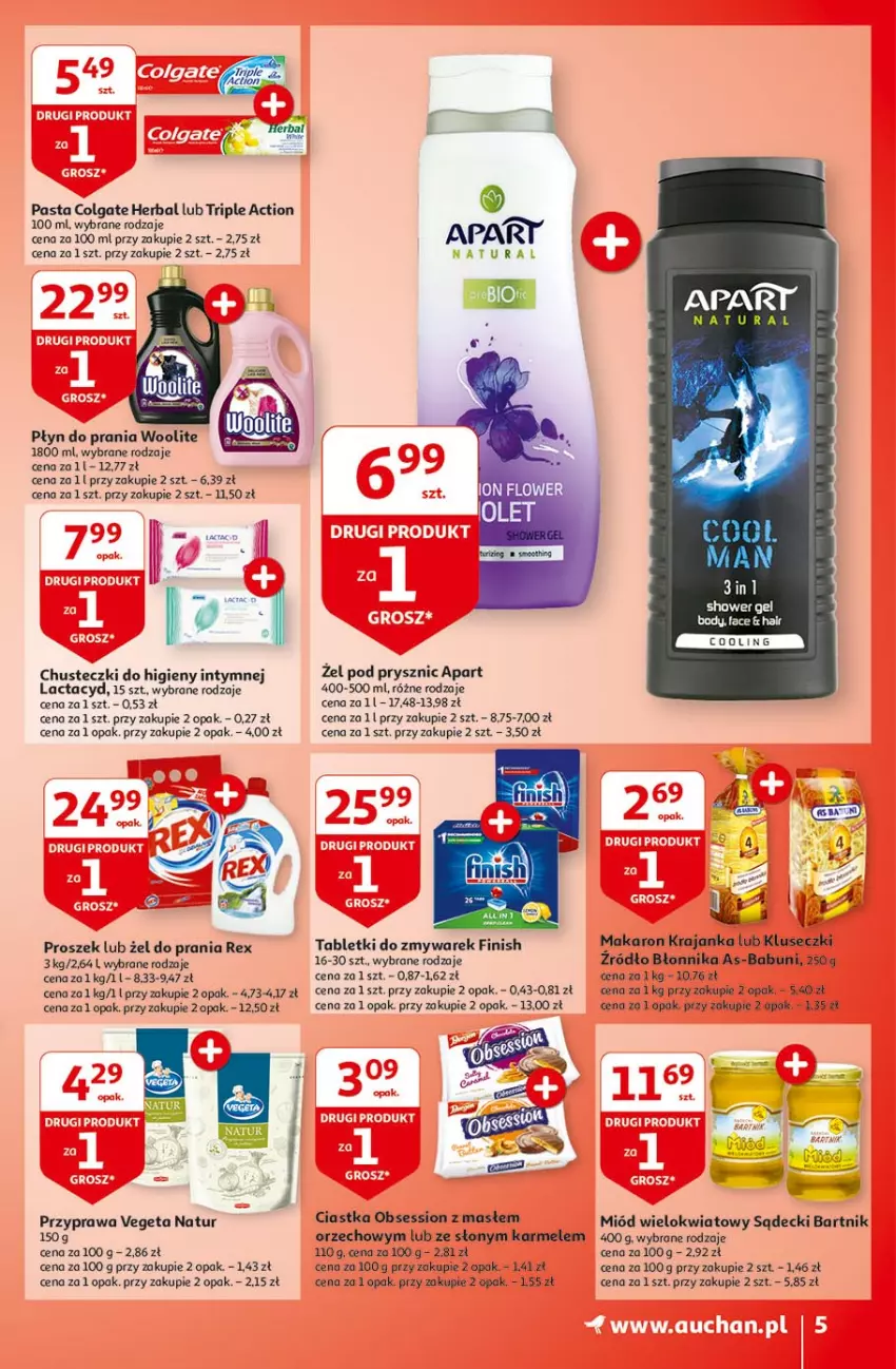 Gazetka promocyjna Auchan - Zbijamy ceny 2 Hipermarkety - ważna 21.01 do 27.01.2021 - strona 5