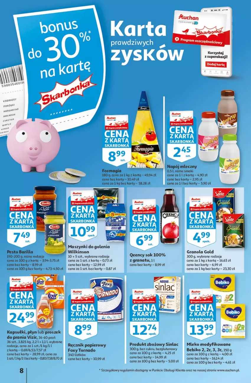 Gazetka promocyjna Auchan - Zbijamy ceny 2 Hipermarkety - ważna 21.01 do 27.01.2021 - strona 8