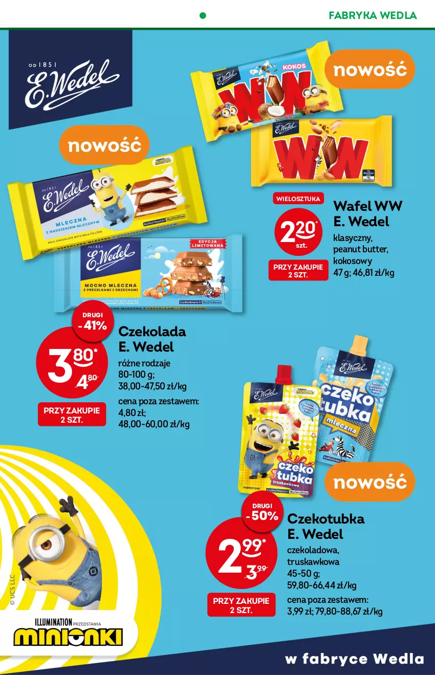 Gazetka promocyjna Żabka - ważna 21.09 do 27.09.2022 - strona 22 - produkty: Czekolada, E. Wedel, Fa, Kokos