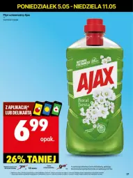 Gazetka promocyjna Delikatesy Centrum - Franczyza DC19 Poniedziałek - Gazetka - ważna od 11.05 do 11.05.2025 - strona 37 - produkty: Rum, Ajax, Dron