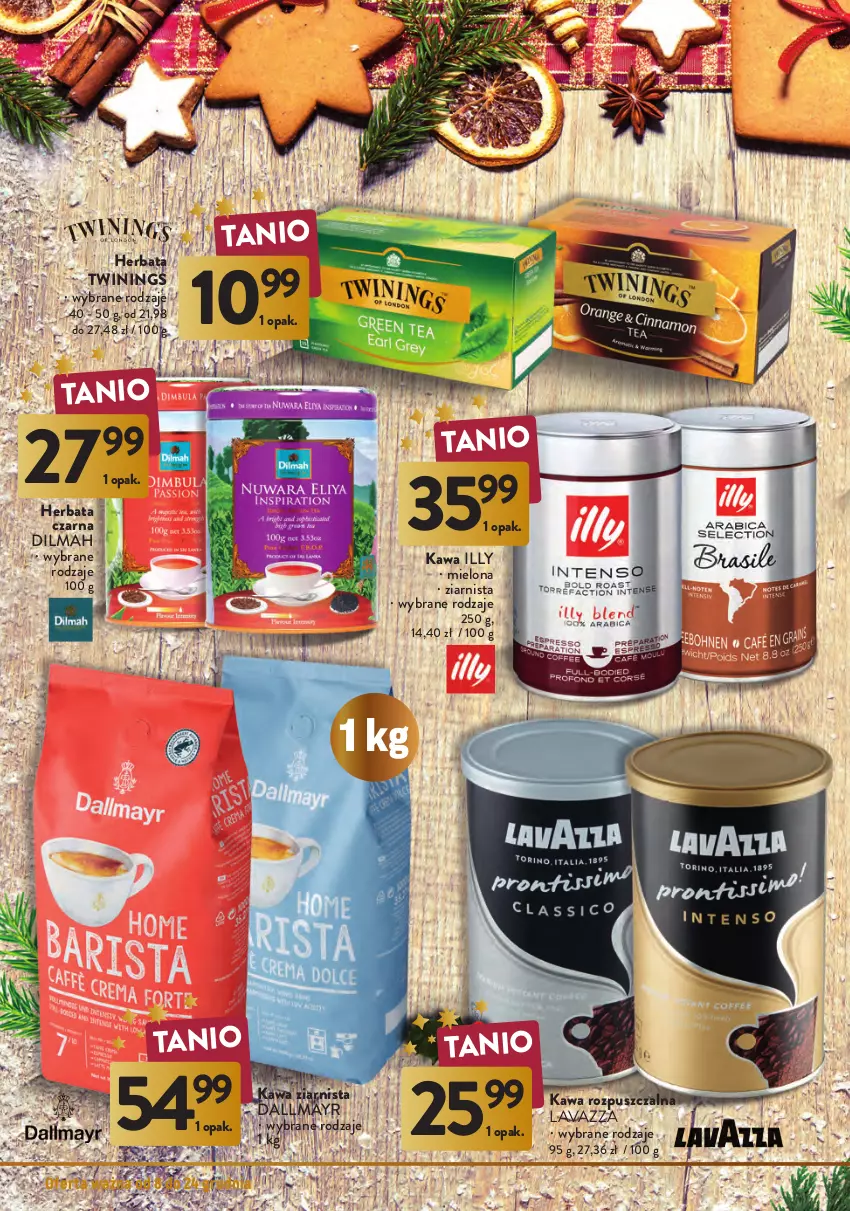 Gazetka promocyjna Intermarche - Gazetka Intermarche - ważna 08.12 do 24.12.2022 - strona 10 - produkty: Chleb, Cukier, Cukierki, Dallmayr, Dilmah, Góralki, Herbata, Herbata czarna, Kartofelki marcepanowe, Kawa, Kawa rozpuszczalna, Kawa ziarnista, Lavazza, Lindt, Praliny, Wafelek