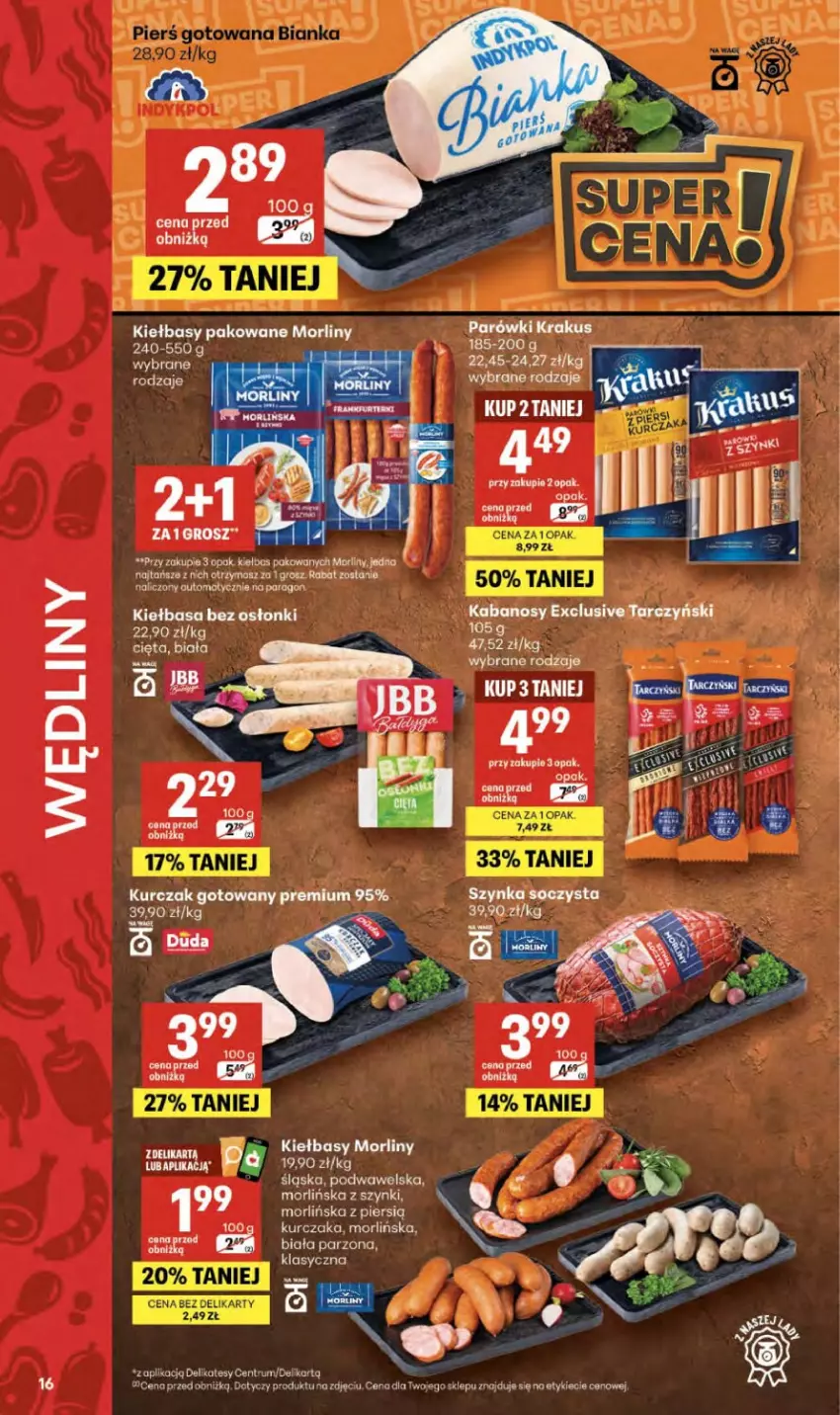 Gazetka promocyjna Delikatesy Centrum - Franczyza DC27 Czwartek - ważna 02.07 do 08.07.2026 - strona 16 - produkty: Kurczak, Morliny, Rum, Wawel