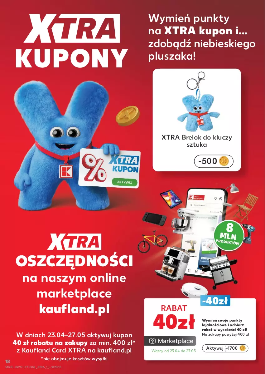 Gazetka promocyjna Ziko - Gazetka Ziko Dermo - ważna 22.04 do 27.05.2026 - strona 18 - produkty: Brelok do kluczy, Kosz, Pluszak, Sok