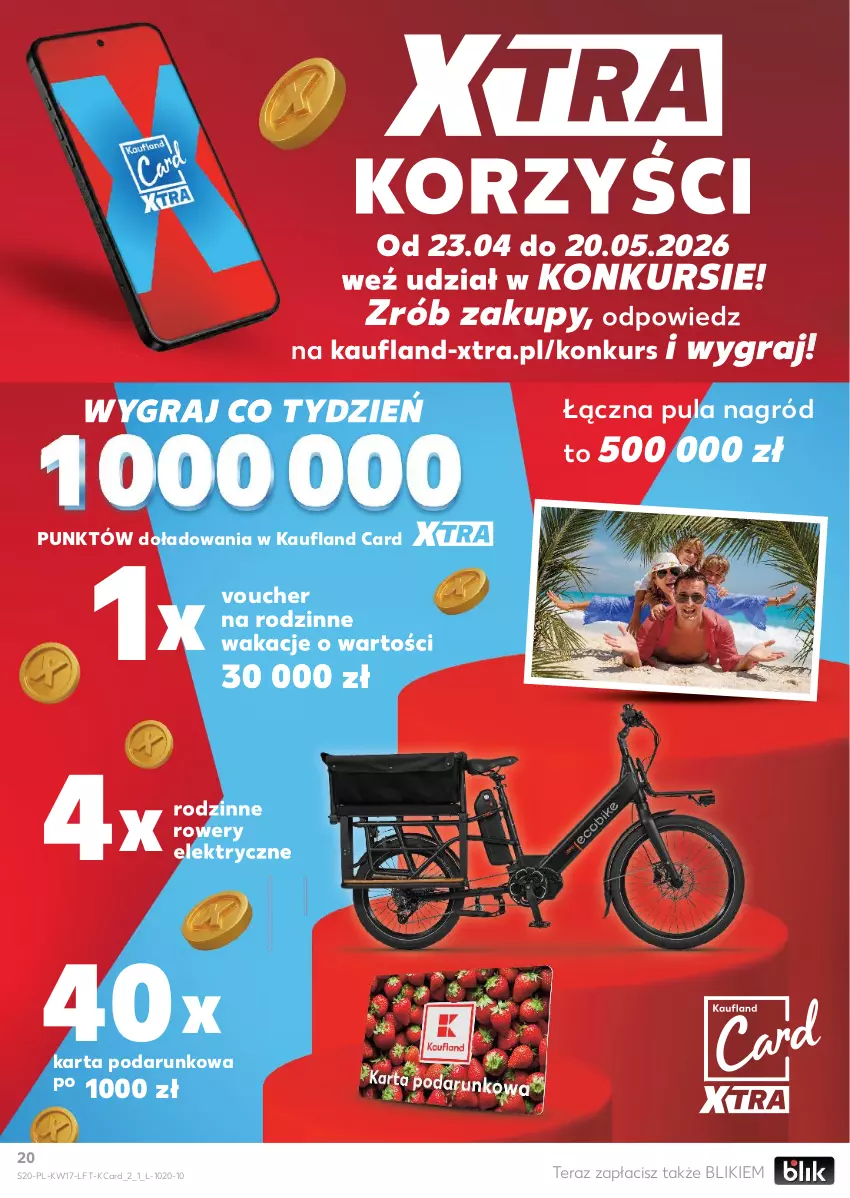 Gazetka promocyjna Ziko - Gazetka Ziko Dermo - ważna 22.04 do 27.05.2026 - strona 20 - produkty: Gra, Rower, Rowery elektryczne, Tera
