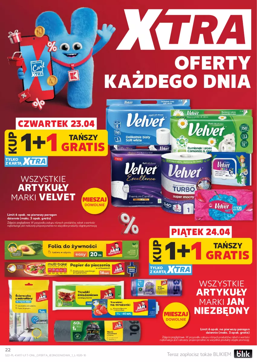 Gazetka promocyjna Ziko - Gazetka Ziko Dermo - ważna 22.04 do 27.05.2026 - strona 22 - produkty: Gra, Jan Niezbędny, Por, Tera, Velvet