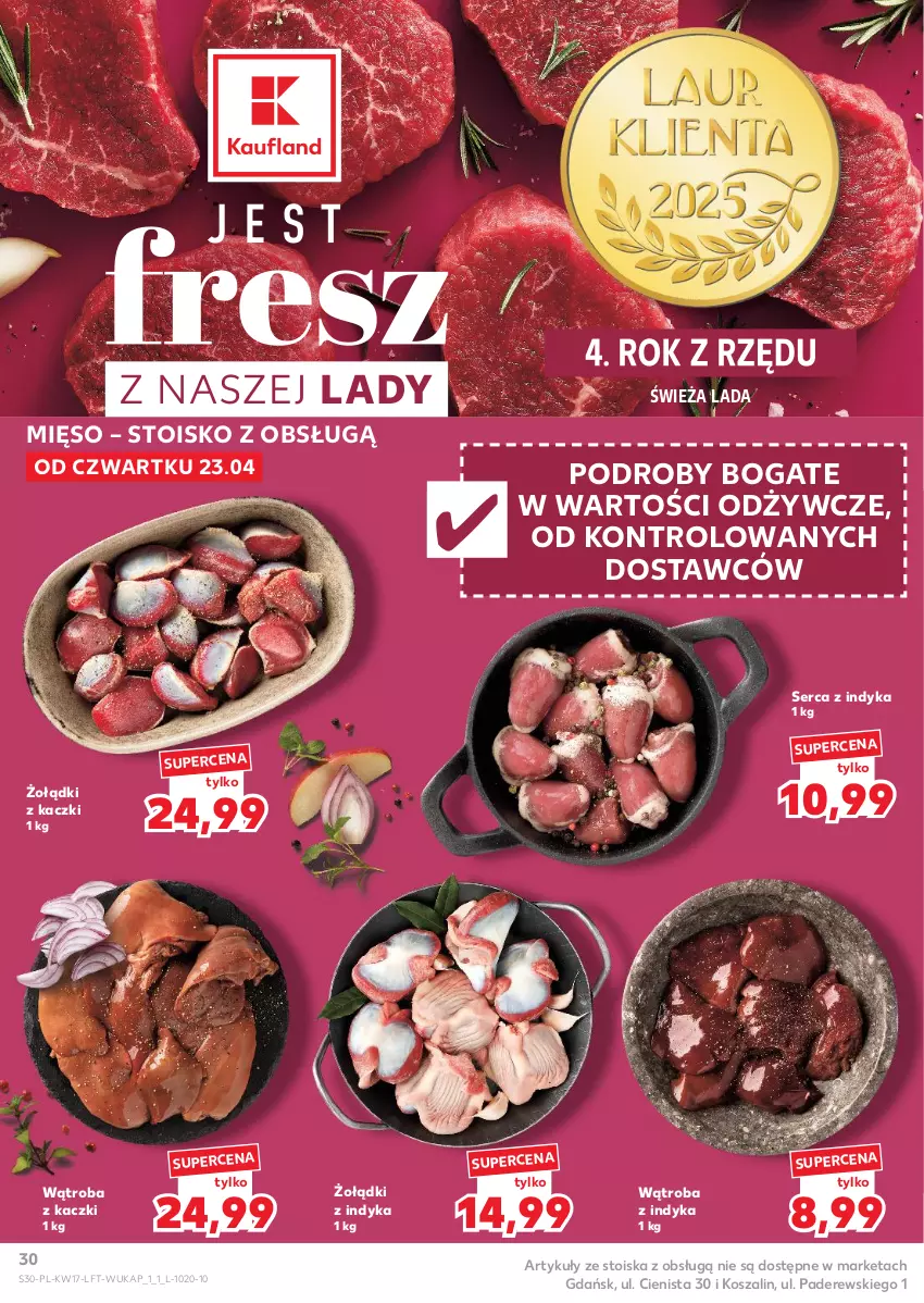 Gazetka promocyjna Ziko - Gazetka Ziko Dermo - ważna 22.04 do 27.05.2026 - strona 30 - produkty: Kosz, Mięso, Ser, Szal
