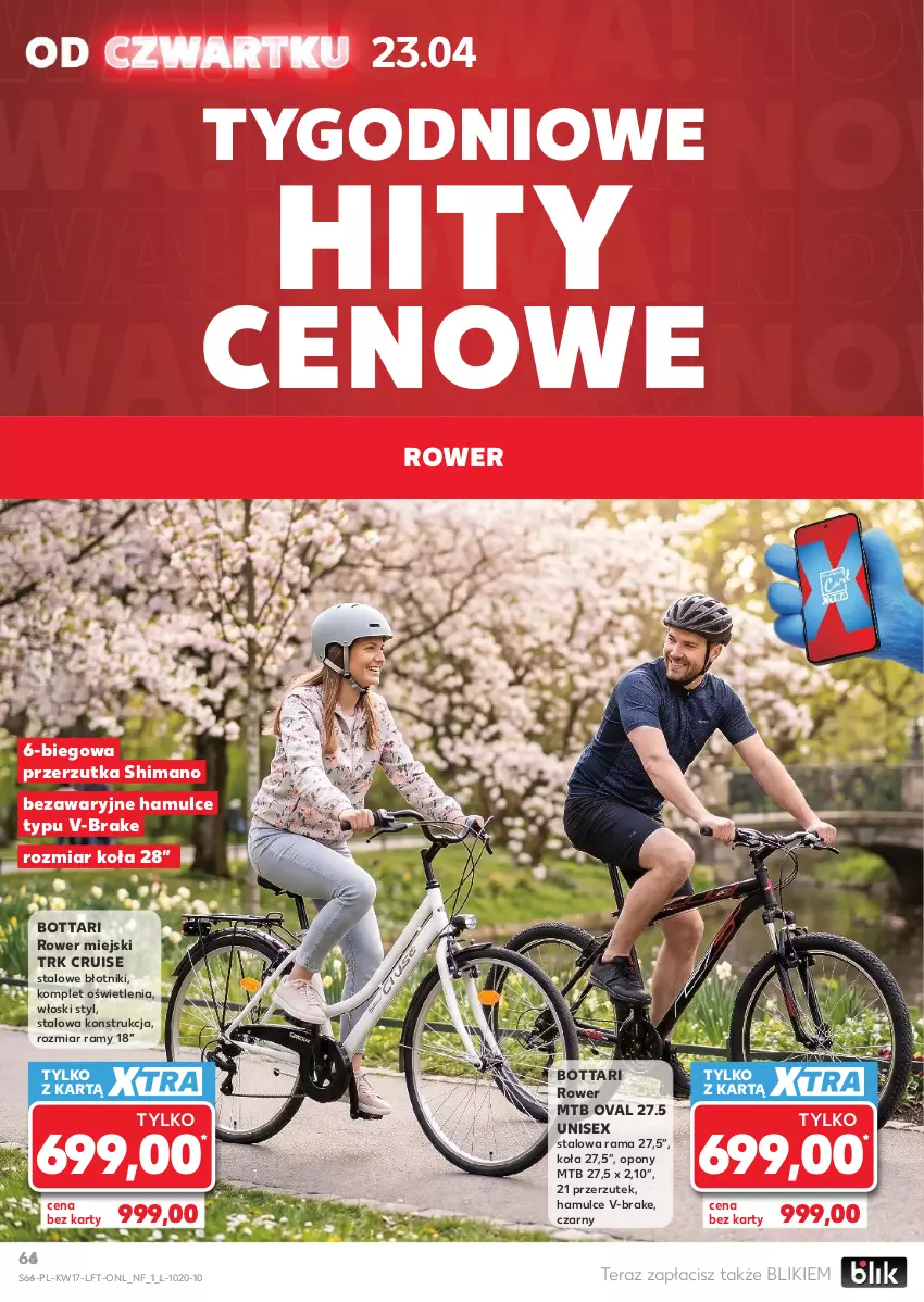 Gazetka promocyjna Ziko - Gazetka Ziko Dermo - ważna 22.04 do 27.05.2026 - strona 66 - produkty: Opony, Rama, Rower, Tera