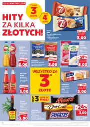 Gazetka promocyjna Ziko - Gazetka Ziko Dermo - Gazetka - ważna od 27.05 do 27.05.2026 - strona 12 - produkty: Piec, Krakus, Sok, Ryż, Kupiec, Herbatniki Petit Beurre, Słonecznik turecki, Słonpol, Snickers, Wafle, Dove, Herbatniki, Hellena, Rogal, Napój gazowany, Mars, Przyprawa w płynie, Baton, Napój niegazowany, Maggi, Napój, Krakuski, Hortex
