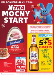 Gazetka promocyjna Ziko - Gazetka Ziko Dermo - Gazetka - ważna od 27.05 do 27.05.2026 - strona 68 - produkty: Piwa, Piwo, Krakus, Ser, Gra, Szynka konserwowa, Szynka, Gala