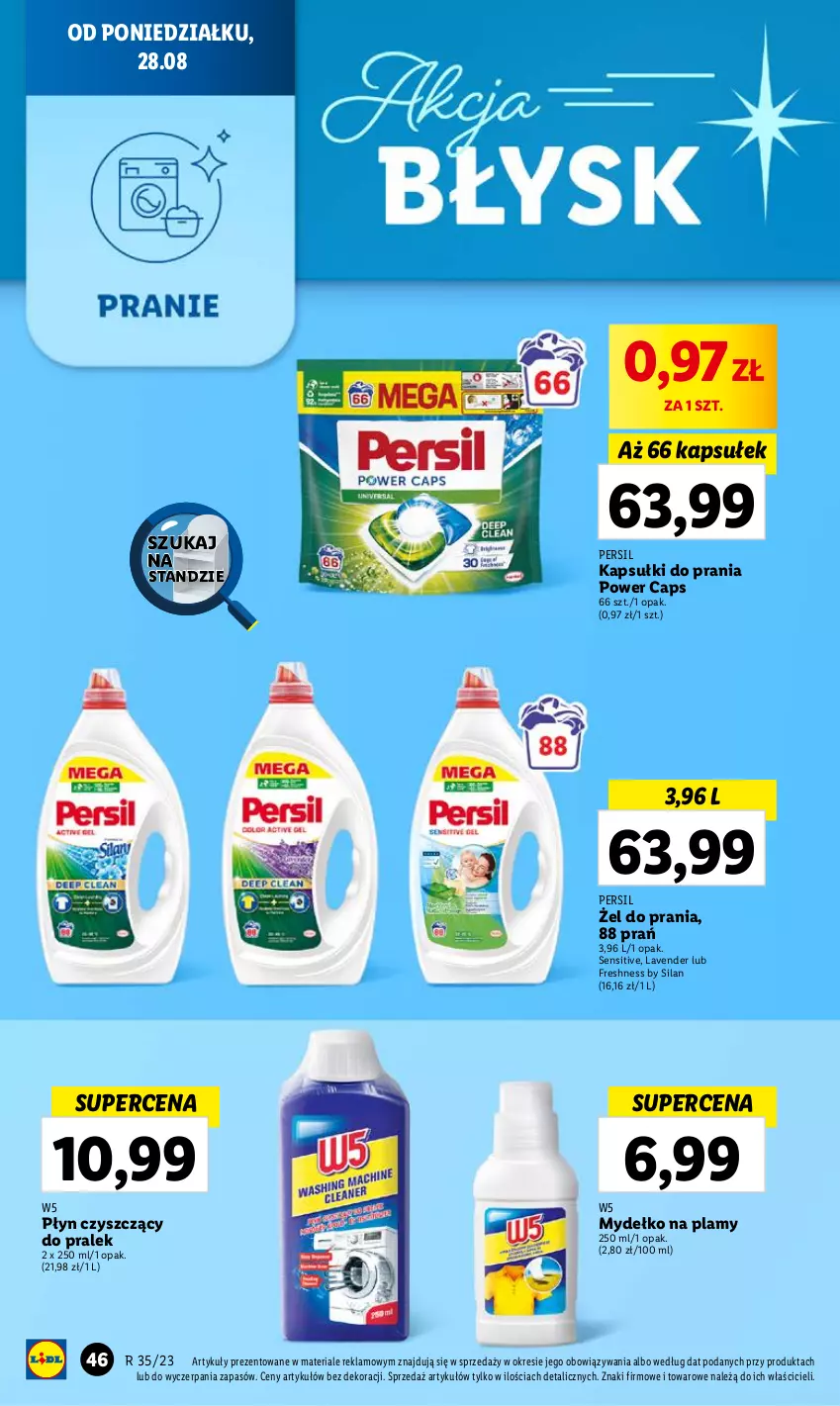 Gazetka promocyjna Lidl - GAZETKA - ważna 28.08 do 02.09.2023 - strona 60 - produkty: Kapsułki do prania, Persil, Silan