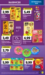 Gazetka promocyjna Lidl - GAZETKA - Gazetka - ważna od 02.09 do 02.09.2023 - strona 55 - produkty: Dinozaur, Chupa Chups, Czekolada, Galaretka, Guma do żucia, Lizaki, Gala, Mango, LG