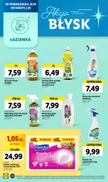 Gazetka promocyjna Lidl - GAZETKA - Gazetka - ważna od 02.09 do 02.09.2023 - strona 64 - produkty: Pur, Papier, Płyn do mycia podłóg, Papier toaletowy, Rolki, Płyn do mycia, Flora