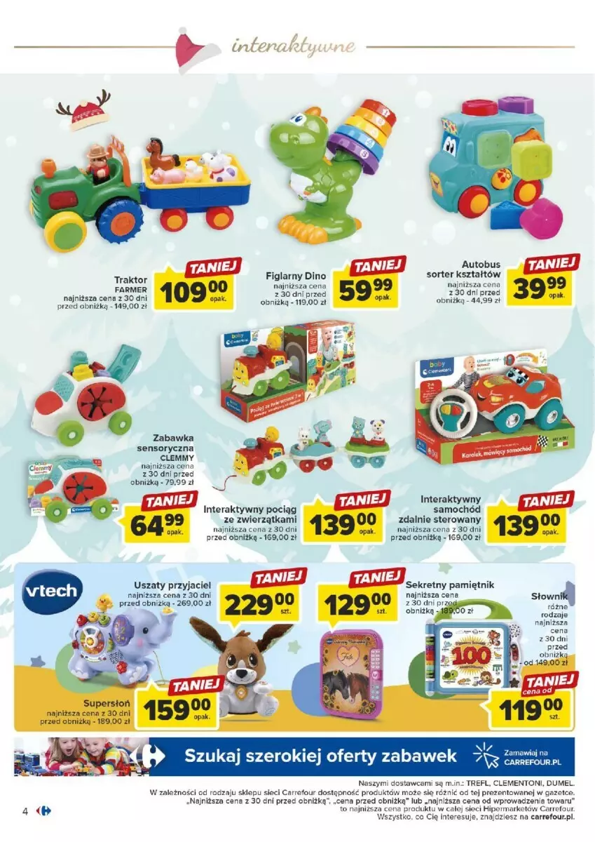 Gazetka promocyjna Carrefour - ważna 07.11 do 02.12.2023 - strona 34 - produkty: Fa, Kret, Pamiętnik, Pociąg, Samochód, Tera, Traktor