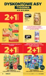 Gazetka promocyjna Netto - Artykuły spożywcze - Gazetka - ważna od 09.11 do 09.11.2024 - strona 4 - produkty: Piwa, Piwo, Domestos, Sok, Gra, Kawa ziarnista, Zawieszki, Bref, Kawa, Napoje, Duck, Margaryna, Tymbark, Kolorado, Tytan, Lavazza, Kasia, Nektar