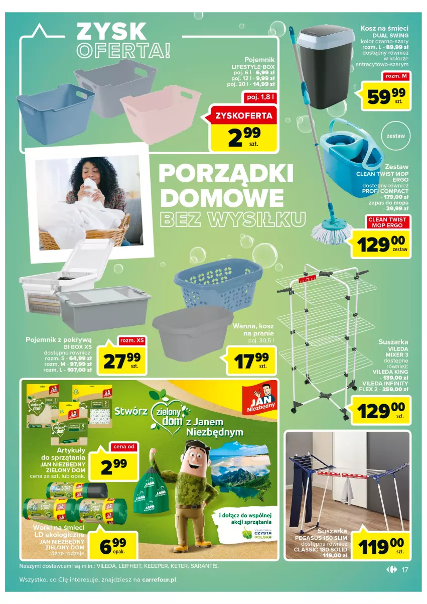 Gazetka promocyjna Carrefour - Gazetka Carrefour Bielany Wrocławskie - ważna 16.08 do 28.08.2022 - strona 17 - produkty: Jan Niezbędny