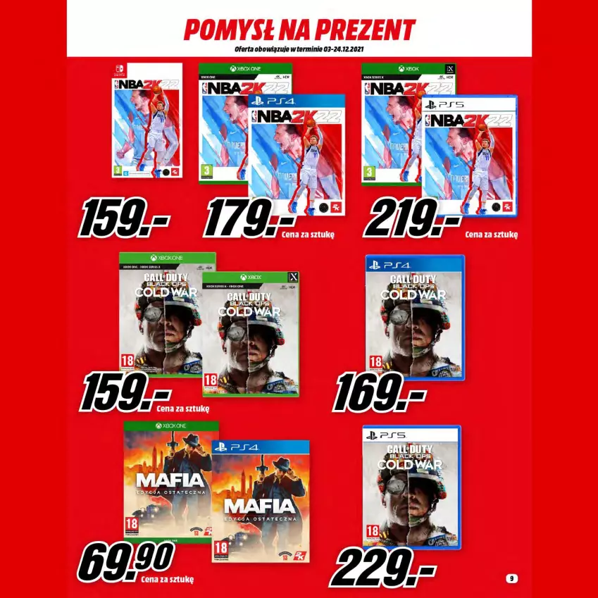 Gazetka promocyjna Media Markt - Gazetka Media Markt - ważna 01.12 do 31.12.2021 - strona 9 - produkty: Ser