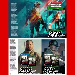 Gazetka promocyjna Media Markt - Gazetka Media Markt - Gazetka - ważna od 31.12 do 31.12.2021 - strona 2 - produkty: Xbox, Ser, Por, Mus, Gry, Gra, Stek, Szal, Brutal, Call of Duty, PlayStation