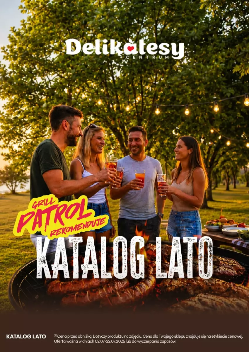 Gazetka promocyjna Delikatesy Centrum - Katalog Lato DC27-DC28-DC29 - ważna 02.07 do 22.07.2026 - strona 1