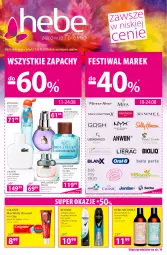 Gazetka promocyjna Hebe - Gazetka - Gazetka - ważna od 24.08 do 24.08.2022 - strona 1 - produkty: Woda perfumowana, Rexona, Lanvin, Perfum, Pasta do zębów, Karl Lagerfeld, Lacoste, Woda toaletowa, Moschino, Colgate, Woda, Antyperspirant, LG