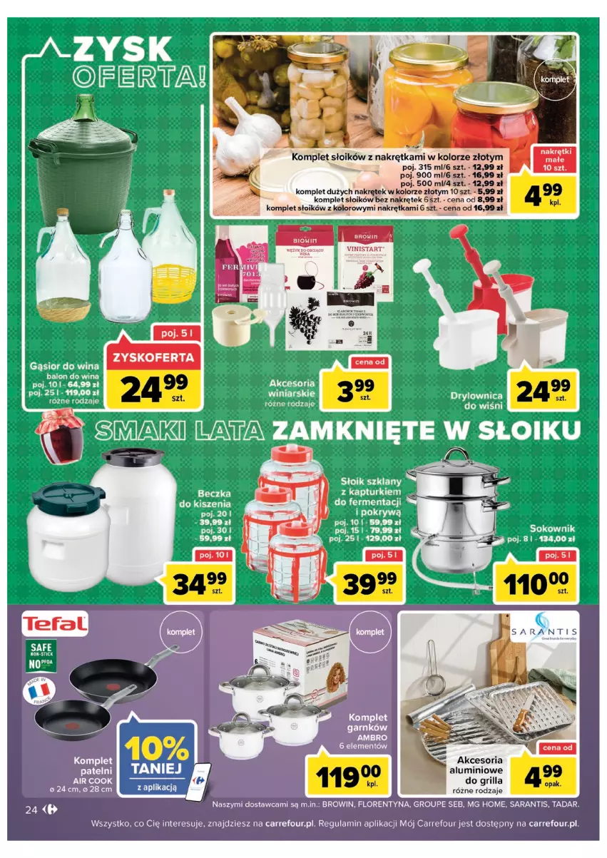 Gazetka promocyjna Carrefour - Gazetka Carrefour Zyskoteka - ważna 19.07 do 30.07.2022 - strona 24 - produkty: Grill, Sok