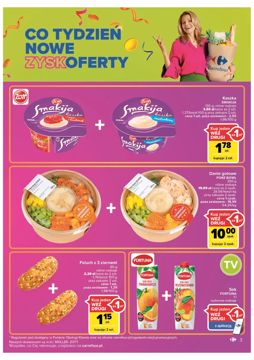 Gazetka promocyjna Carrefour - Gazetka Carrefour Zyskoteka - ważna 19.07 do 30.07.2022 - strona 3 - produkty: Sok