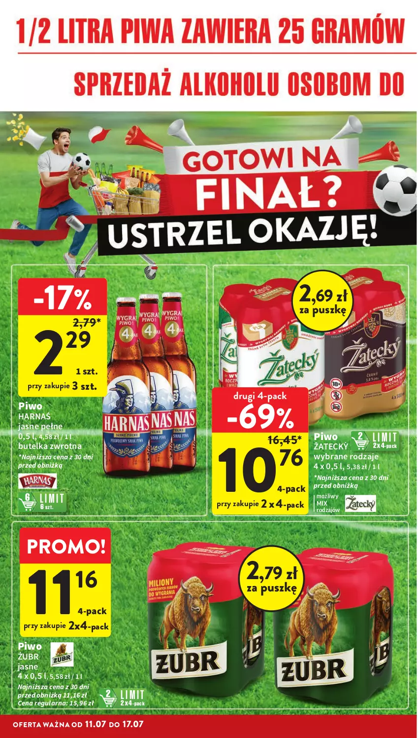 Gazetka promocyjna Intermarche - Gazetka Intermarche - ważna 11.07 do 17.07.2024 - strona 28 - produkty: Harnaś, Piwo