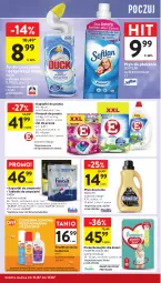 Gazetka promocyjna Intermarche - Gazetka Intermarche - Gazetka - ważna od 17.07 do 17.07.2024 - strona 34 - produkty: Płyn do prania, Pampers, Finish, Tablet, Majtki, Proszek do prania, Duck, Woolite, Płyn do płukania, Dzieci, Pieluchomajtki, Zmywarki, Kapsułki do prania, Tabletki do zmywarki