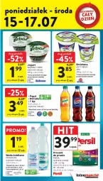 Gazetka promocyjna Intermarche - Gazetka Intermarche - Gazetka - ważna od 17.07 do 17.07.2024 - strona 39 - produkty: Zott, Jogurt, Proszek do prania, Primavera, Persil, Mirinda, LANA, Pepsi, Prima, Bakoma, Zott Primo, Woda