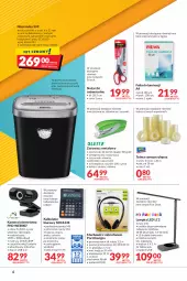 Gazetka promocyjna Makro - [Oferta specjalna] Zorganizuj swoje biuro - Gazetka - ważna od 24.01 do 24.01.2022 - strona 6 - produkty: Kamera internetowa, Top, Ser, Por, Noż, Mop, Nożyczki, Telefon, Papier, Słuchawki, Głośnik, Mikrofon, Kosz, Niszczarka, Kamera, Biuro, Obraz, Olej, Fa