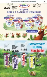 Gazetka promocyjna Netto - Artykuły spożywcze - Gazetka - ważna od 05.11 do 05.11.2022 - strona 9 - produkty: Ser, Smakowita, Mleko bez laktozy, Piątnica, Serek, Mleko, Fa