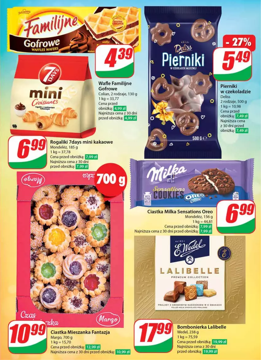 Gazetka promocyjna Dino - Gazetka 26 / 2024 - ważna 26.06 do 02.07.2024 - strona 7 - produkty: Bell, Ciastka, Fa, Fanta, Kakao, Milka, Oreo, Praliny, Rogal, Sati, Wafle