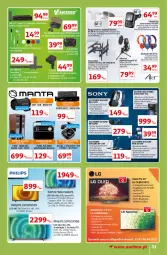 Gazetka promocyjna Auchan - Znane lubiane Marki Hipermarkety - Gazetka - ważna od 06.04 do 06.04.2022 - strona 31 - produkty: LED TV, Por, Gin, Telefon, Przewód, Philips, Słuchawki, Głośnik, Transmiter samochodowy, Booster, Mikrofon, Power audio, Kosz, Tran, Warka, Transmiter, Procesor, Bateria, Android TV, Wkładki, Obraz, Smart tv, Intel, Gitara, LG