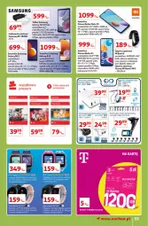 Gazetka promocyjna Auchan - Znane lubiane Marki Hipermarkety - Gazetka - ważna od 06.04 do 06.04.2022 - strona 33 - produkty: Redmi Note, Por, Amol, Opaska, Tablet, Warka, Smartwatch, Sport, Bateria, Samsung, Gala, Smartfon, Mobil, Akumulator