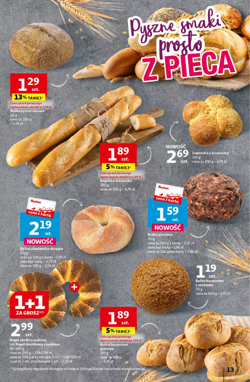 Gazetka promocyjna Auchan - Gazetka Koszyk Oszczędności Auchan Hipermarket Auchan - ważna 16.05 do 22.05.2024 - strona 13