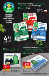 Gazetka promocyjna Auchan - Gazetka Koszyk Oszczędności Auchan Hipermarket Auchan - Gazetka - ważna od 22.05 do 22.05.2024 - strona 22 - produkty: Twaróg, Twaróg półtłusty, Twaróg śmietankowy, Twaróg tłusty, Mleko