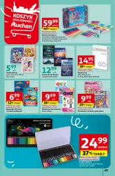 Gazetka promocyjna Auchan - Gazetka Koszyk Oszczędności Auchan Hipermarket Auchan - Gazetka - ważna od 22.05 do 22.05.2024 - strona 45 - produkty: Torebka, Ser, Quiz, Papier, Klej, Książka, Disney, Dzieci, Obraz, Fa