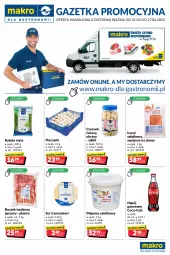 Gazetka promocyjna Makro - [Oferta promocyjna] Dostawa - Gazetka - ważna od 27.06 do 27.06.2022 - strona 1 - produkty: Piec, Majonez, Ser, Czosnek, Rukola, Coca-Cola, Sałat, Majonez sałatkowy, Camembert, Napój gazowany, Boczek, Napój