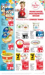 Gazetka promocyjna Kaufland - Gazetka tygodnia - Gazetka - ważna od 07.11 do 07.11.2023 - strona 47 - produkty: Ser topiony, Serek wiejski, Top, Ser, Gra, Twaróg, Serek, Hochland, Bazyl, Słynne, Słynne MR Roślinne, Szpinak