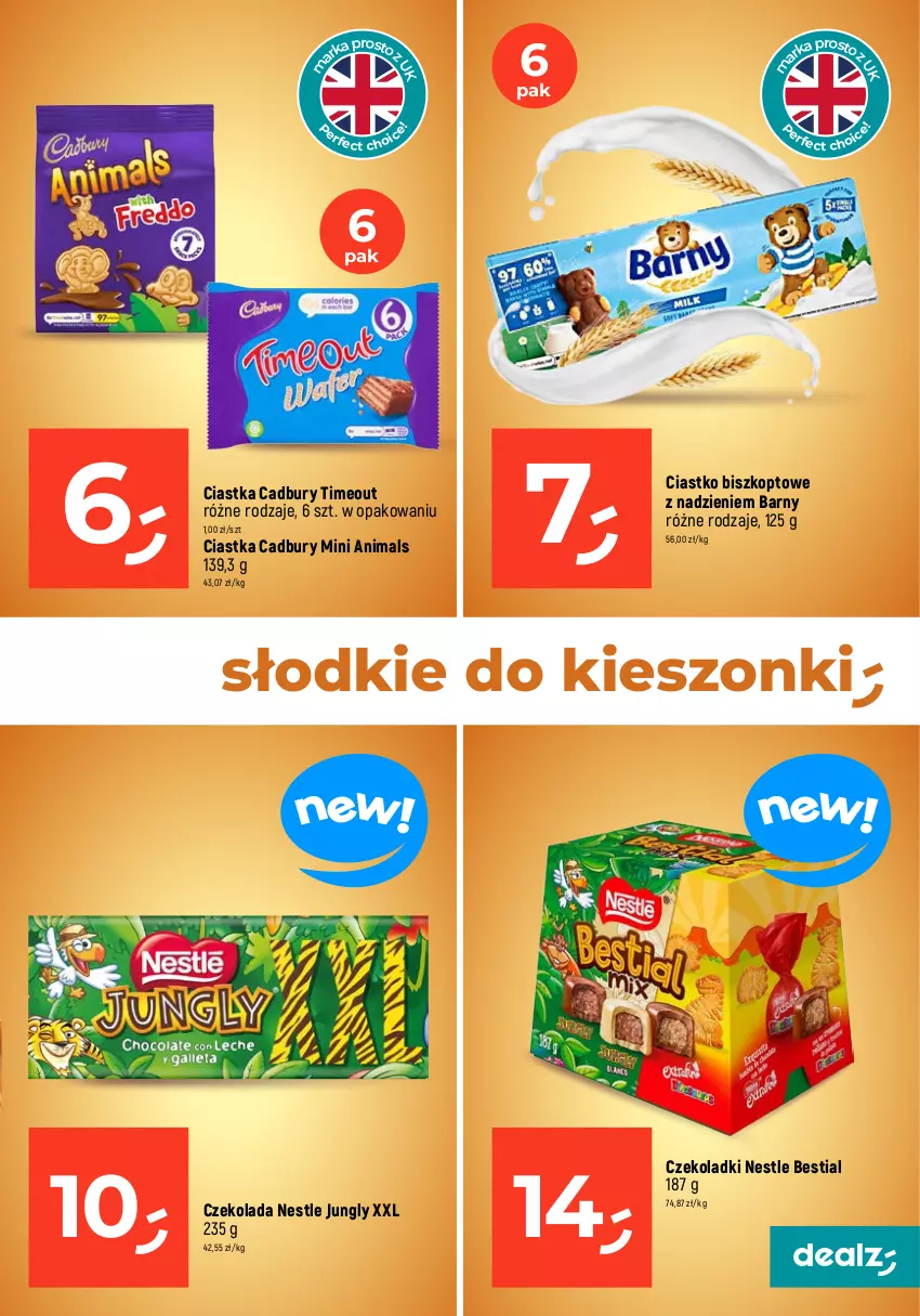 Gazetka promocyjna Dealz - MAKE A DEALZ - ważna 18.05 do 24.05.2023 - strona 9 - produkty: Ciastka, Czekolada