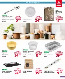 Gazetka promocyjna Selgros - Oferta gastronomiczna - Gazetka - ważna od 18.01 do 18.01.2023 - strona 13 - produkty: Papier, Pojemnik, Taca, Tran, Dres, Sałat, Talerz, Torba, Talerz papierowy